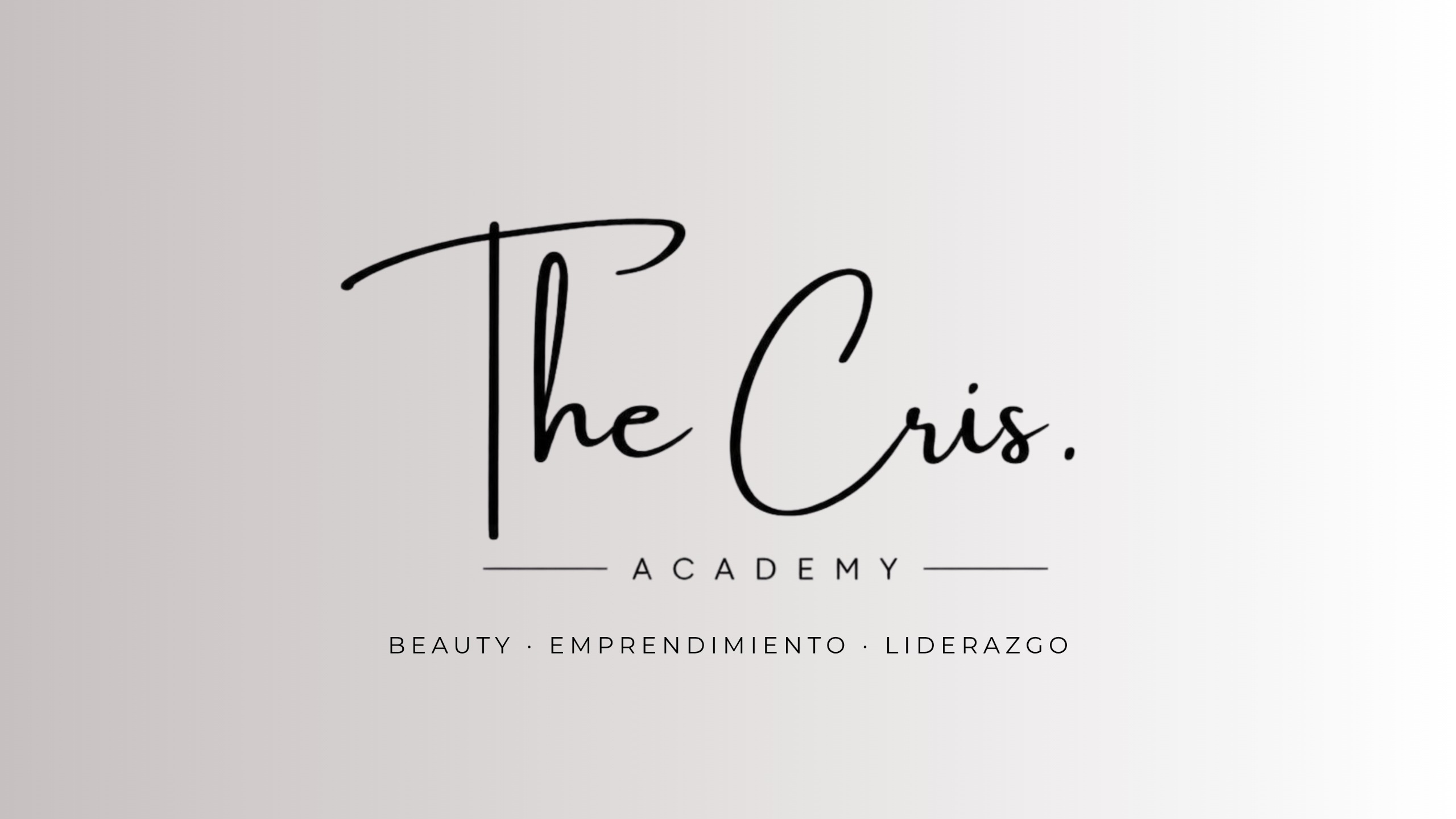 Portada del video de The Cris Academy